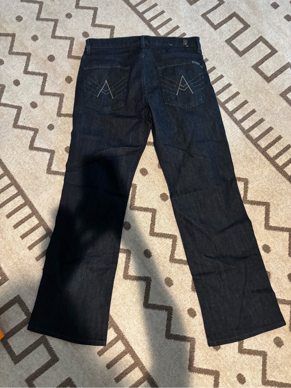 7 For All Mankind Dark Boot Cut Jeans